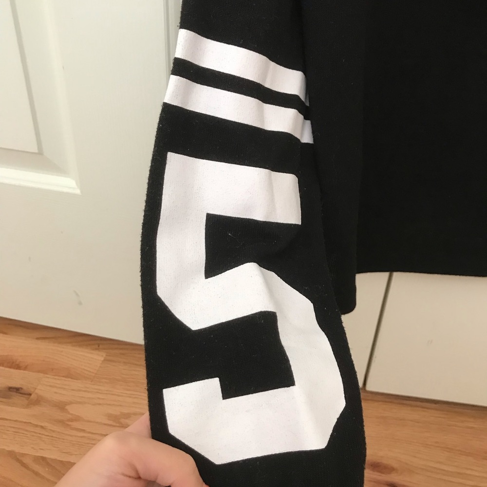 Cropped Varsity Sweater